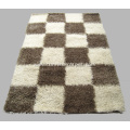 Polyester Silk Thick yarn with Design Rug